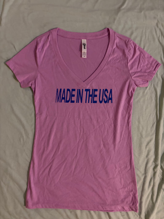 Highly Anxious Made in the USA V-Neck Tee