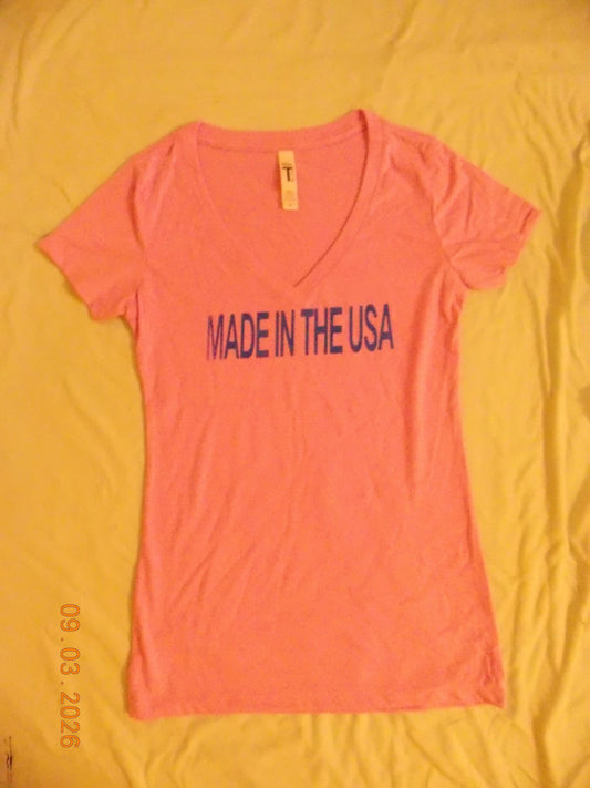 Highly Anxious Made in the USA V-Neck Tee